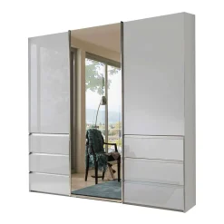 Wohnen Schlafzimmerschrank mit Parsol Spiegeltür - Babaco