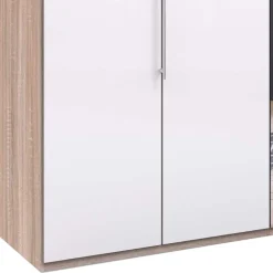 Wohnen Schlafzimmerschrank mit Spiegel Falttür mittig - Bosays V