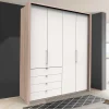 Wohnen Schlafzimmerschrank mit vier Schubladen Soft Close - Vaclyn