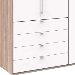 Wohnen Schlafzimmerschrank mit vier Schubladen Soft Close - Vaclyn