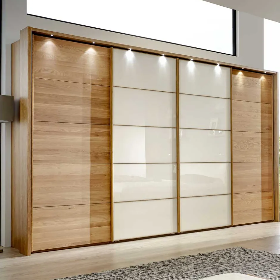 Wohnen Schlafzimmerschrank Waruna mit Schiebetüren