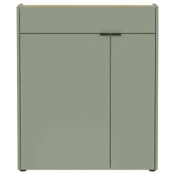 Schlanker Schuhschrank in Graugrün - Point^Wohnen