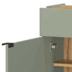 Schlanker Schuhschrank in Graugrün - Point^Wohnen