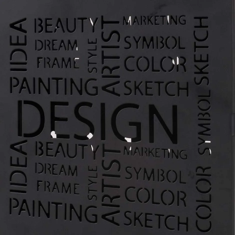 Wohnen Schlüsselschrank Joaquin in Schwarz