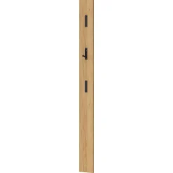 Wohnen Schmale Garderobe mit drei Klapphaken - Huesca