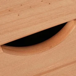 Schmale Kiefernholz Kommode mit sechs Schubladen - Calpano^Wohnen Clearance