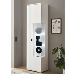 Schmaler Vitrinenschrank mit LED Beleuchtung - Tirol^Wohnen Online