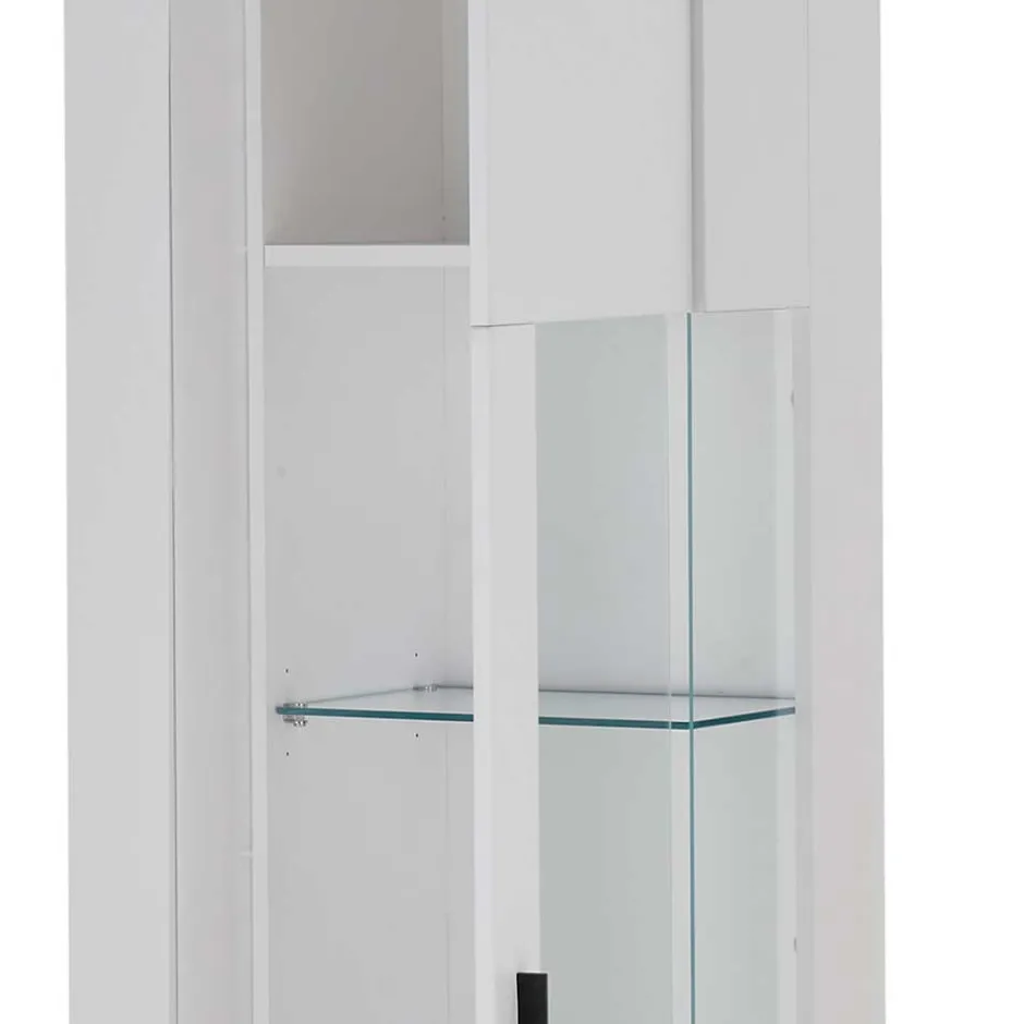 Schmaler Vitrinenschrank mit LED Beleuchtung - Tirol^Wohnen Online