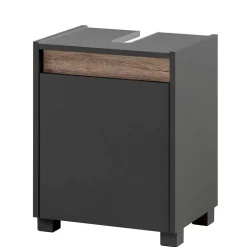 Wohnen Schmaler Waschbeckenunterschrank 42 cm breit - Marcius I