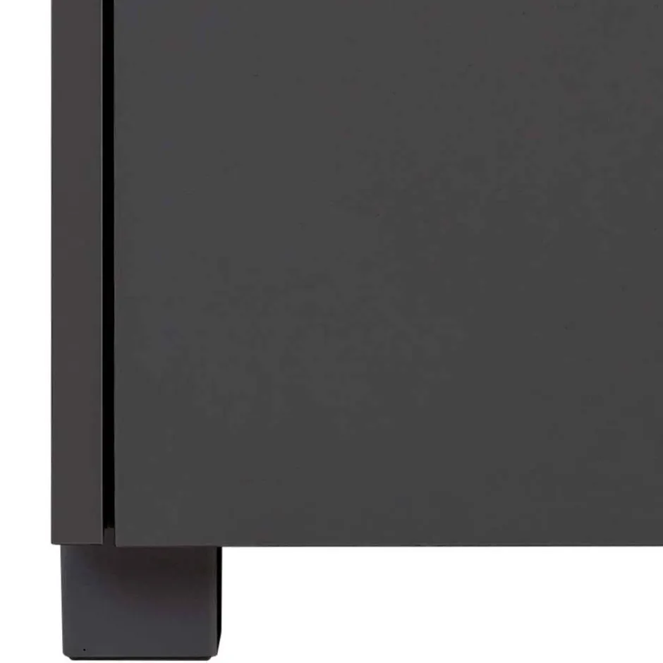 Wohnen Schmaler Waschbeckenunterschrank 42 cm breit - Marcius I