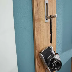 Schmales Garderoben Paneel Reestyl in Eichefarben^Wohnen Outlet