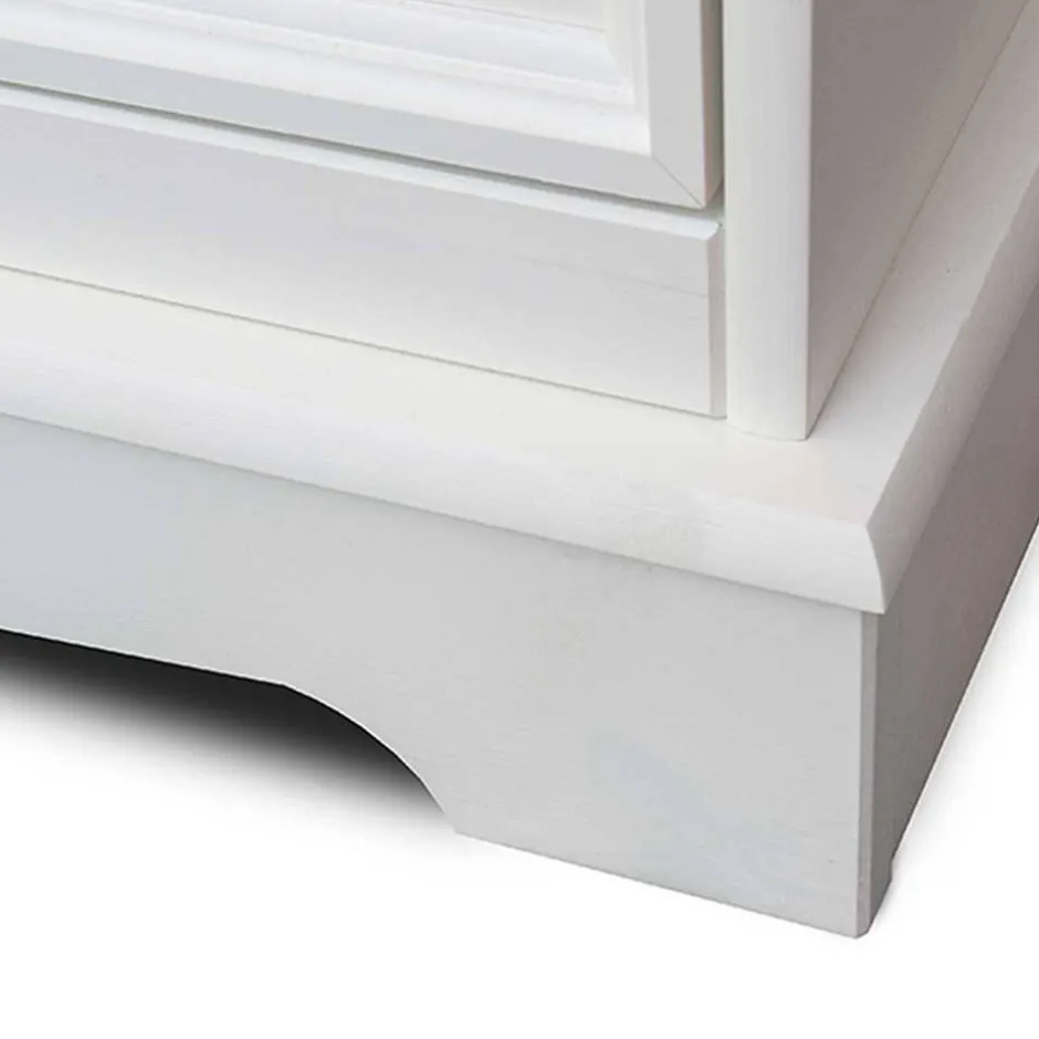 Schmales Landhaus TV Board mit 111 cm Breite - Manipur^Wohnen Best