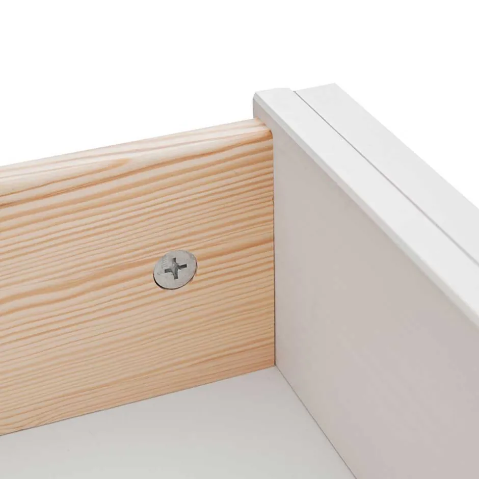 Schmales Landhaus TV Board mit 111 cm Breite - Manipur^Wohnen Best