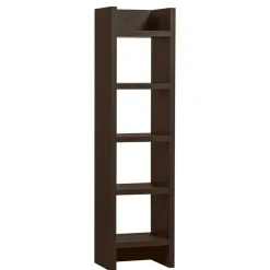 Wohnen Schmales Regal in Dunkelbraun - Belpasso