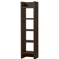 Wohnen Schmales Regal in Dunkelbraun - Belpasso