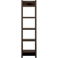 Wohnen Schmales Regal in Dunkelbraun - Belpasso