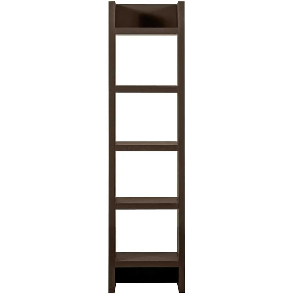 Wohnen Schmales Regal in Dunkelbraun - Belpasso