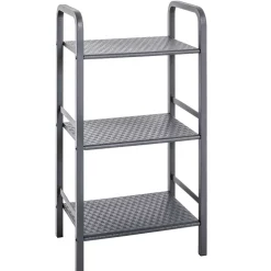 Schmales Standregal aus grauem Stahl - Pazionan^Wohnen Outlet