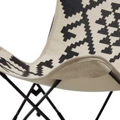 Wohnen Schmetterlingsstuhl Lounge Stuhl im Ethno Style - Lorkin