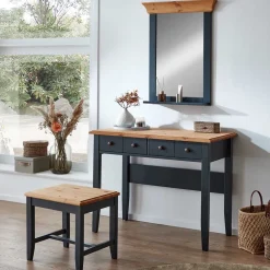 Wohnen Schminktisch Set - Modernes Landhaus - Strada (dreiteilig)