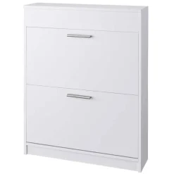Wohnen Schrank für Schuhe in Weiß modern - Casimir