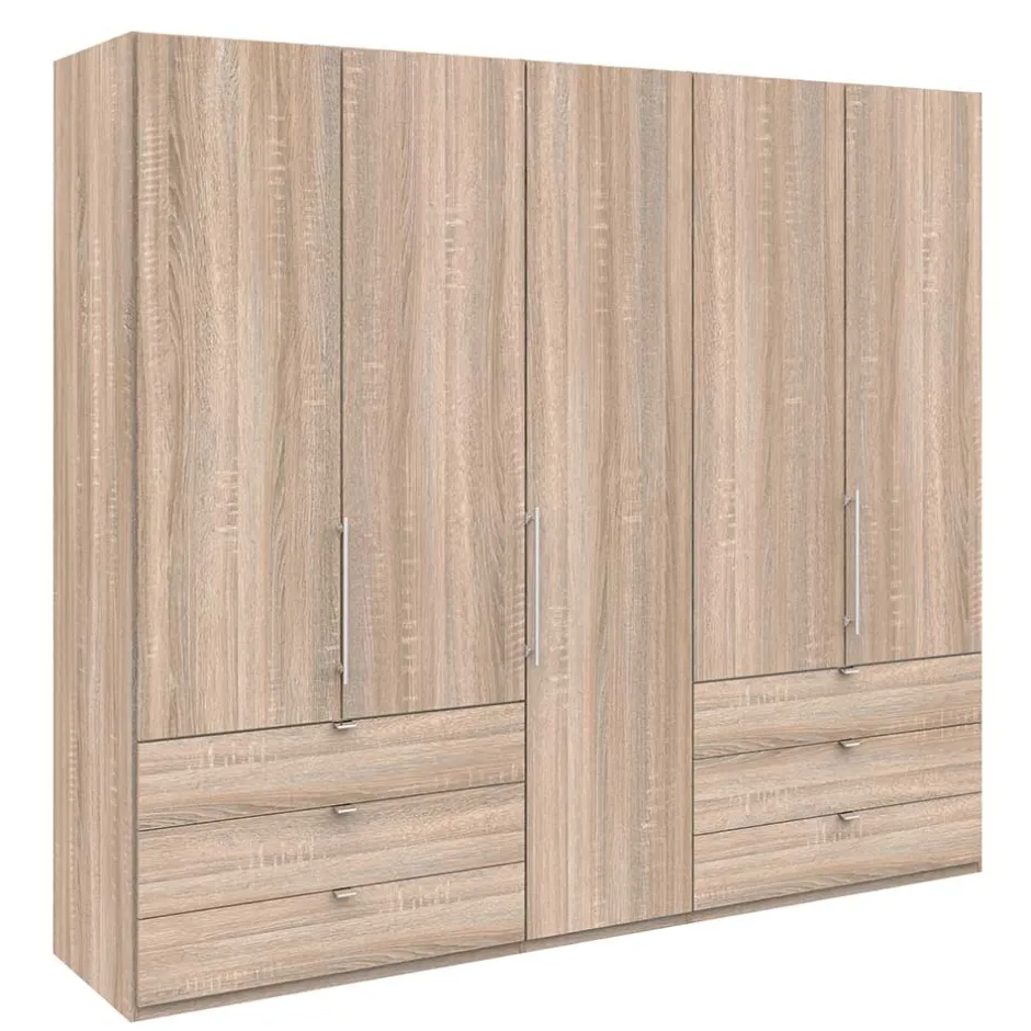 Wohnen Schrank fürs Schlafzimmer in Holz Nachbildung - Zayun