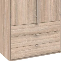 Wohnen Schrank fürs Schlafzimmer in Holz Nachbildung - Zayun