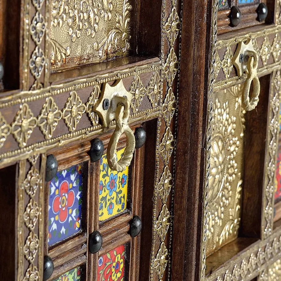 Wohnen Schrank im Orient Design mit bunten Kacheln - Danascov