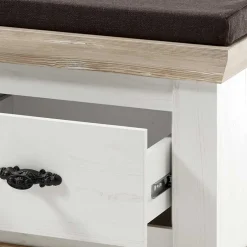 Schrank mit Spiegeltür & Garderobe - Nedita (dreiteilig)^Wohnen Online