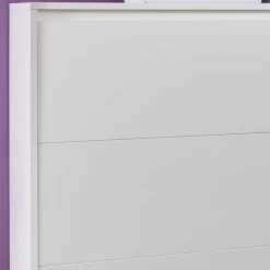 Wohnen Schrankbett in Weiß aus Metall mit Matratze - Dynamic