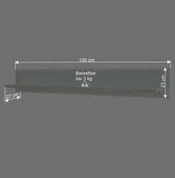 Schrankwand Wohnzimmer in Weiß - Hazime (vierteilig)^Wohnen