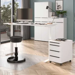 Wohnen Schreibtisch & Rollcontainer Set - Sparkle (zweiteilig)