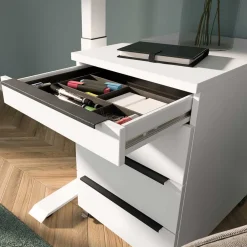 Wohnen Schreibtisch & Rollcontainer Set - Sparkle (zweiteilig)