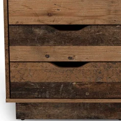 Schreibtisch in Altholz Optik mit Anthrazit - Georgia^Wohnen Sale