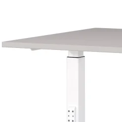 Wohnen Schreibtisch in Hellgrau und Weiß - Topper