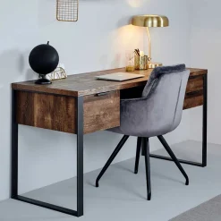 Schreibtisch in Vintage Eiche Dekor - Srecla^Wohnen Hot