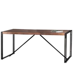 Wohnen Schreibtisch Mendoza aus Akazie Massivholz