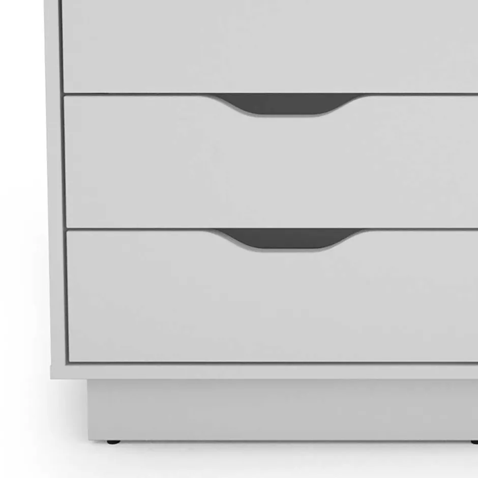 Schreibtisch mit drei Schubladen und Aufsatz - Dotagon^Wohnen Outlet