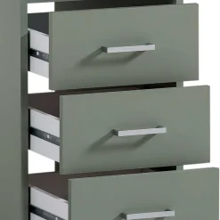 Schreibtisch mit Schubladen in Graugrün - Fegura^Wohnen Clearance