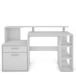 Schreibtisch mit Stauraum und Aufsatz - Caveira^Wohnen Sale