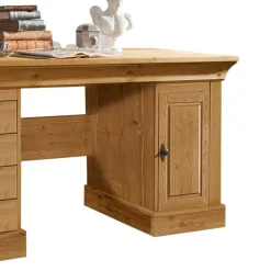 Schreibtisch Piatra aus Kiefer teilmassiv gelaugt und geölt^Wohnen Discount