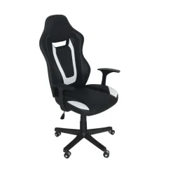 Wohnen Schreibtisch Racing Style Drehstuhl aus Kunstleder - Corners