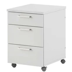 Schreibtisch Rollcontainer in Lichtgrau 41x60x50 - Bowsla^Wohnen