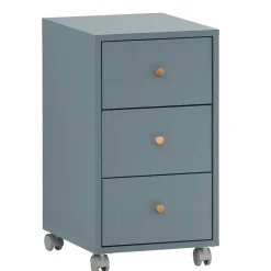 Schreibtisch Rollcontainer in Petrol - Baiamare^Wohnen Online