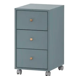 Schreibtisch Rollcontainer in Petrol - Baiamare^Wohnen Online