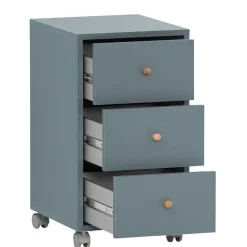 Schreibtisch Rollcontainer in Petrol - Baiamare^Wohnen Online