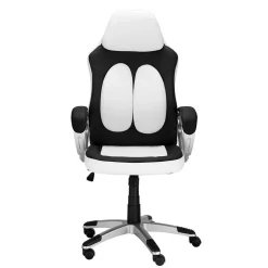 Wohnen Schreibtischstuhl in Schwarz Weiß - Lavaco