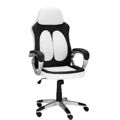 Wohnen Schreibtischstuhl in Schwarz Weiß - Lavaco