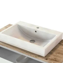 Schubladen Waschkonsole mit Aufsatz-Becken - Misbonas^Wohnen Outlet