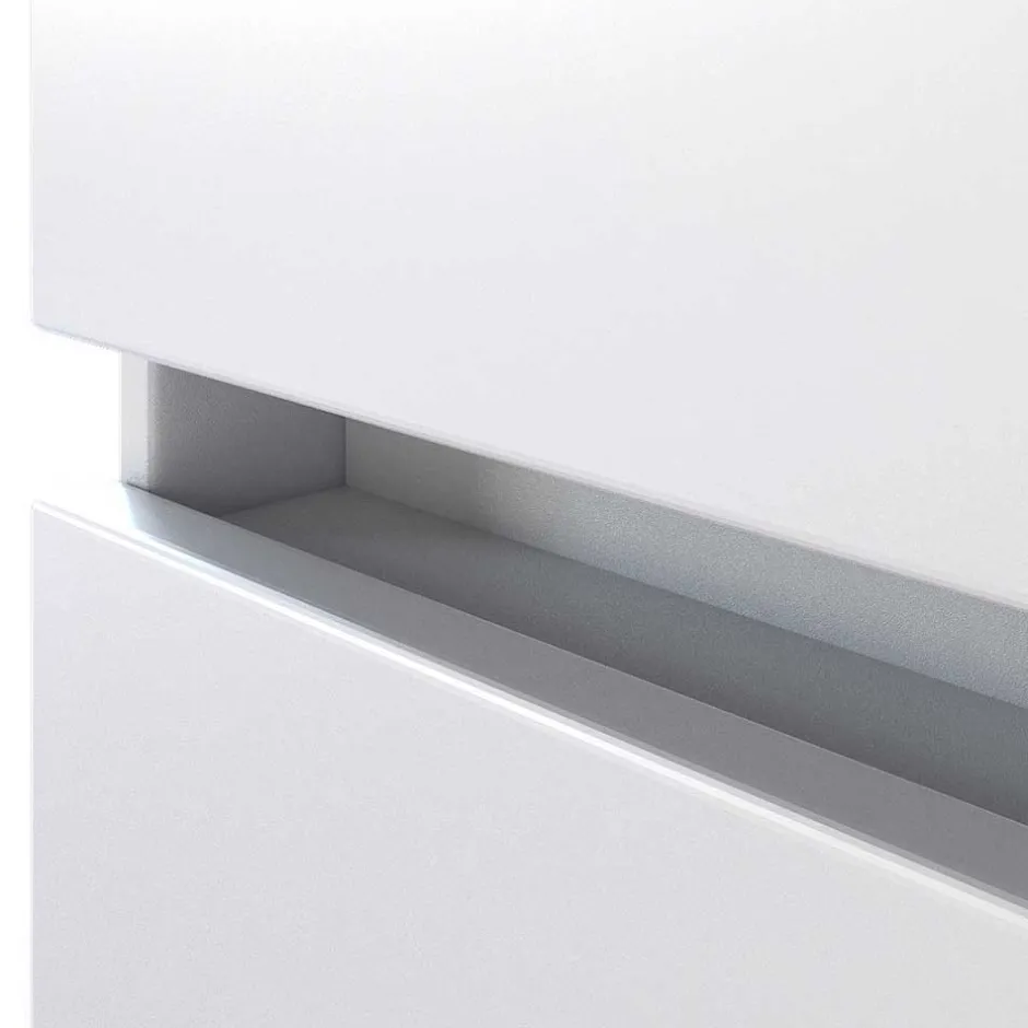 Schubladen Waschkonsole mit Aufsatz-Becken - Misbonas^Wohnen Outlet